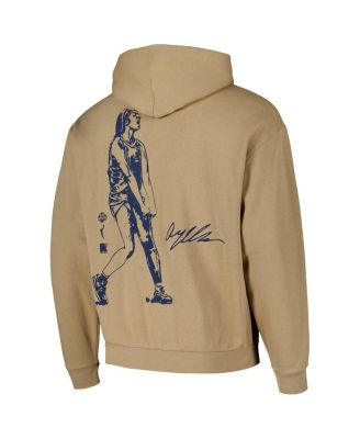 Men's and Women's Angel Reese Tan Chicago Sky Player Pullover Hoodie