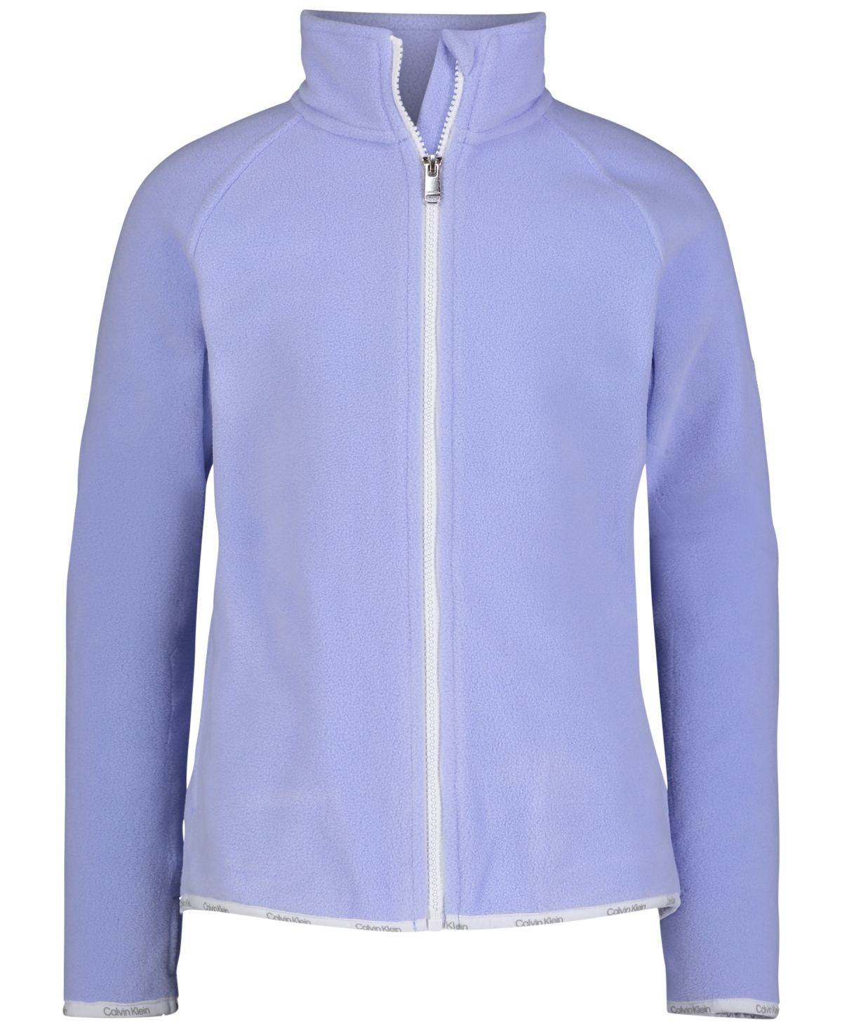Shop Calvin Klein Performance Big Girls High-low Jacket In Easter Egg