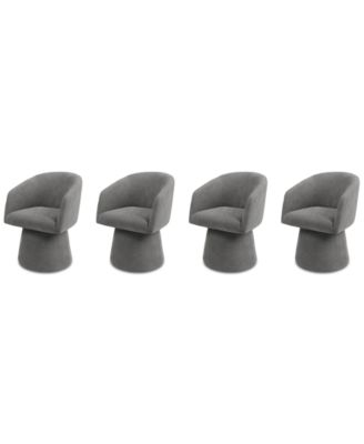 CLOSEOUT! Korder 4-Pc. Arm Swivel Chair Set, Created for Macy's