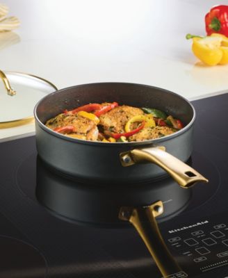 Forged Induction 12-Piece Aluminum Ceramic Nonstick Cookware Set