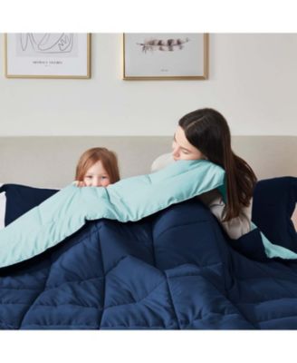 Premium Quilted All Season Goose Down Alternative Comforter with Corner Tabs - Twin XL 68"X92"