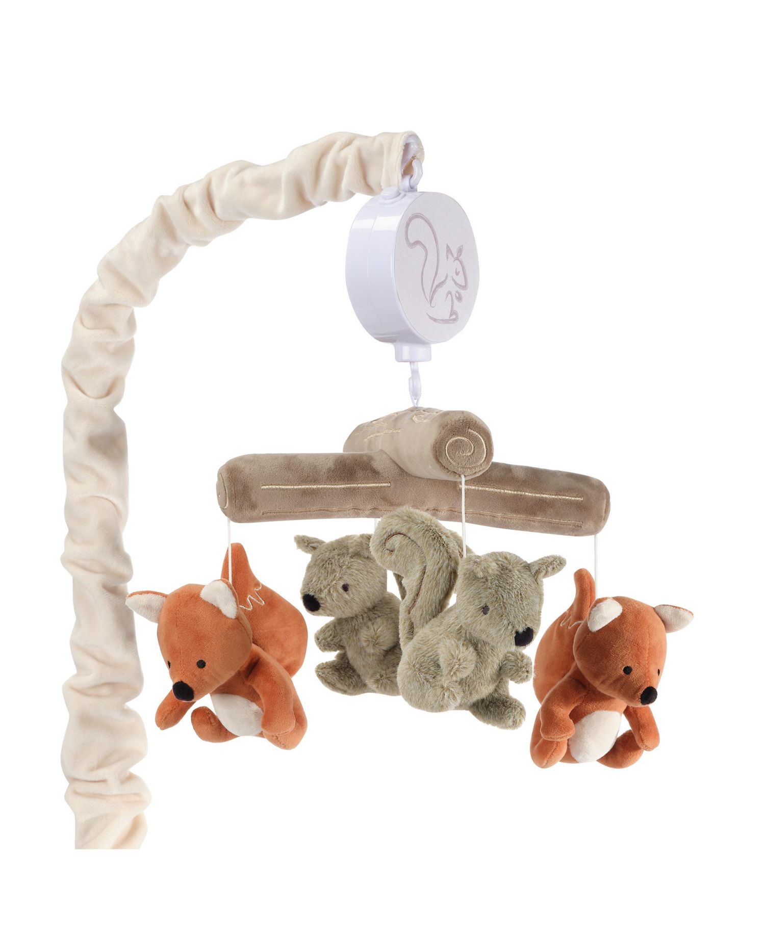 Treetop Fox & Squirrel Musical Woodland Crib Mobile