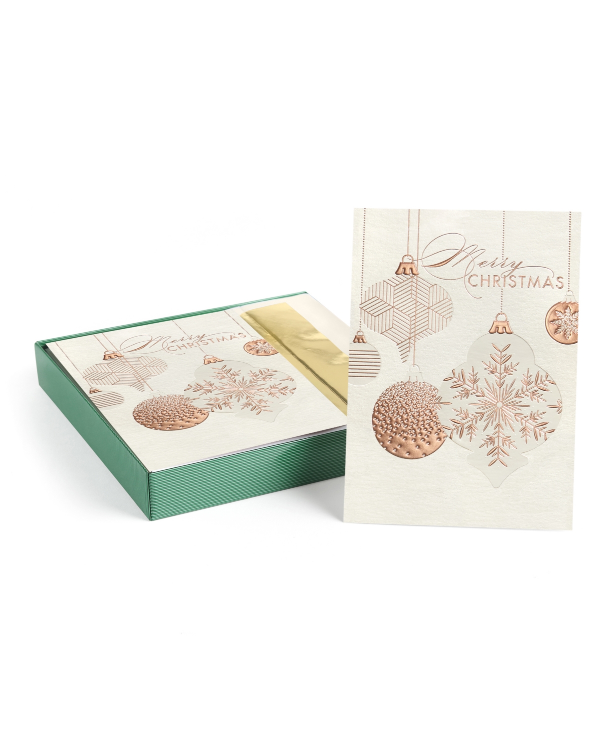 Masterpiece Studios Ornament Neutrals Holiday Boxed Cards