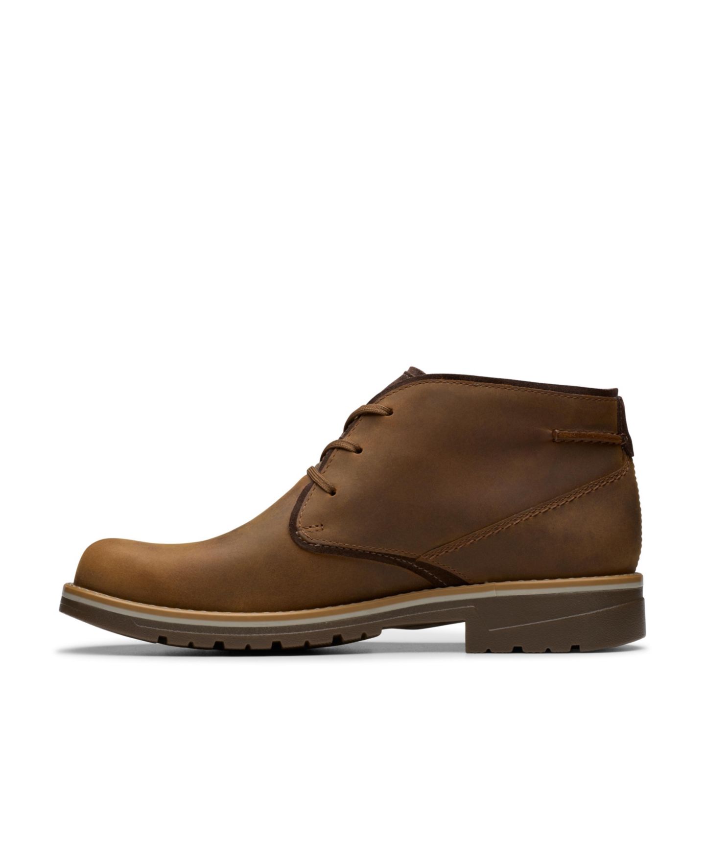 Мужские ботинки Clarks Collection Morris Peak, цвет: Кожаный — фото 6