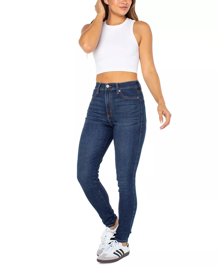 Juniors' Curvy Ultra High-Rise Skinny Jeans - thumbnail 2