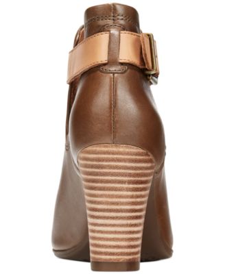 Clarks Women's Shira Nicole Peep-Toe Booties