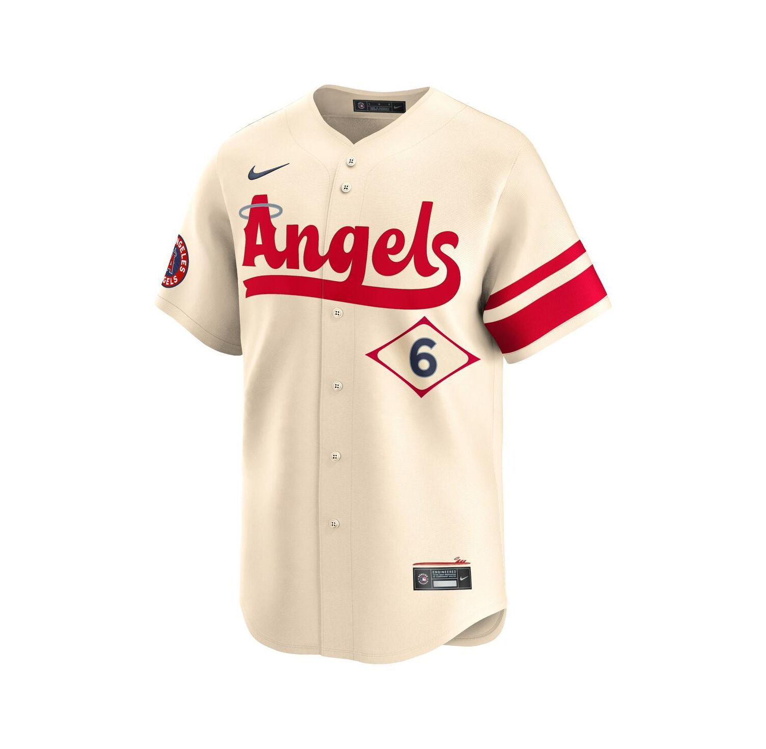 Men's Anthony Rendon Cream Los Angeles Angels City Connect Limited Player Jersey