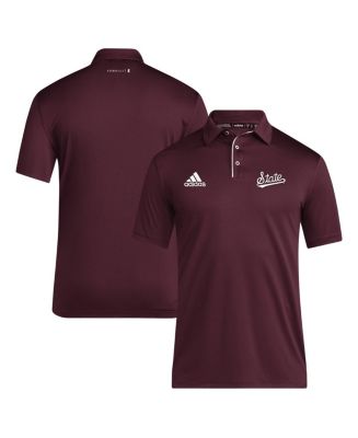 Adidas Men's Maroon Mississippi State Bulldogs 2024 Coaches AEROREADY ...