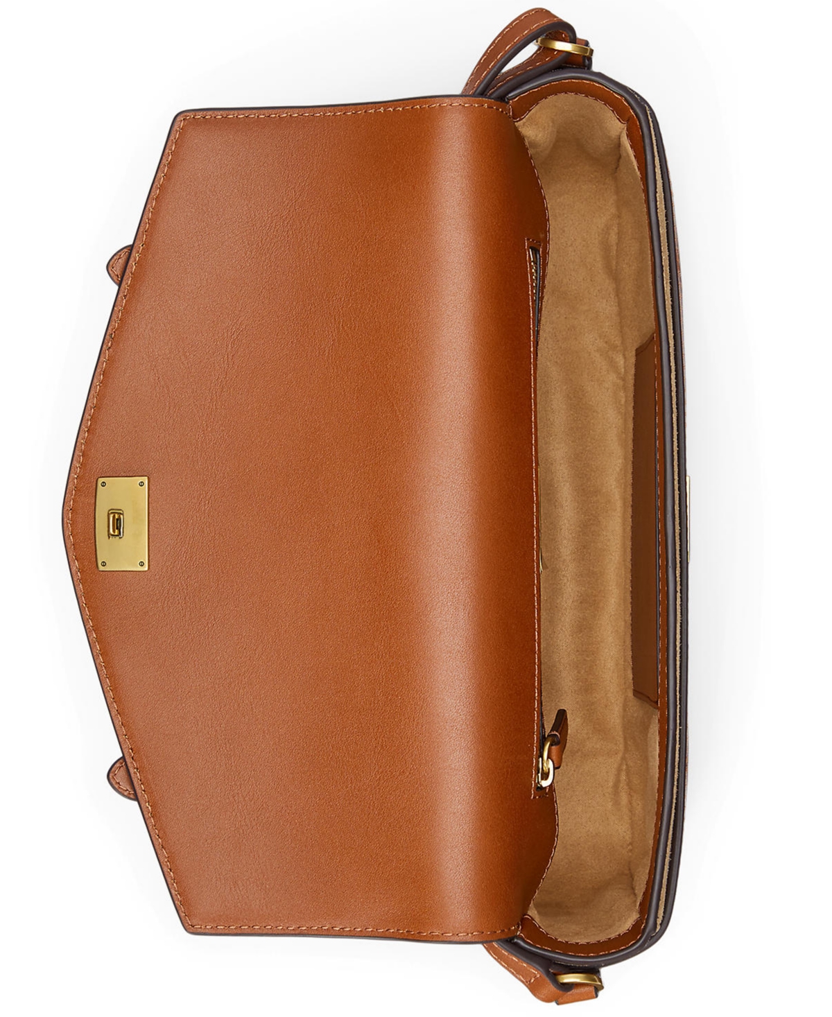Lauren Ralph Lauren Sawyer Suede Small Shoulder Bag