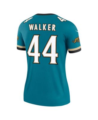 Women's Travon Walker Teal Jacksonville Jaguars Prowler Throwback Legend Jersey