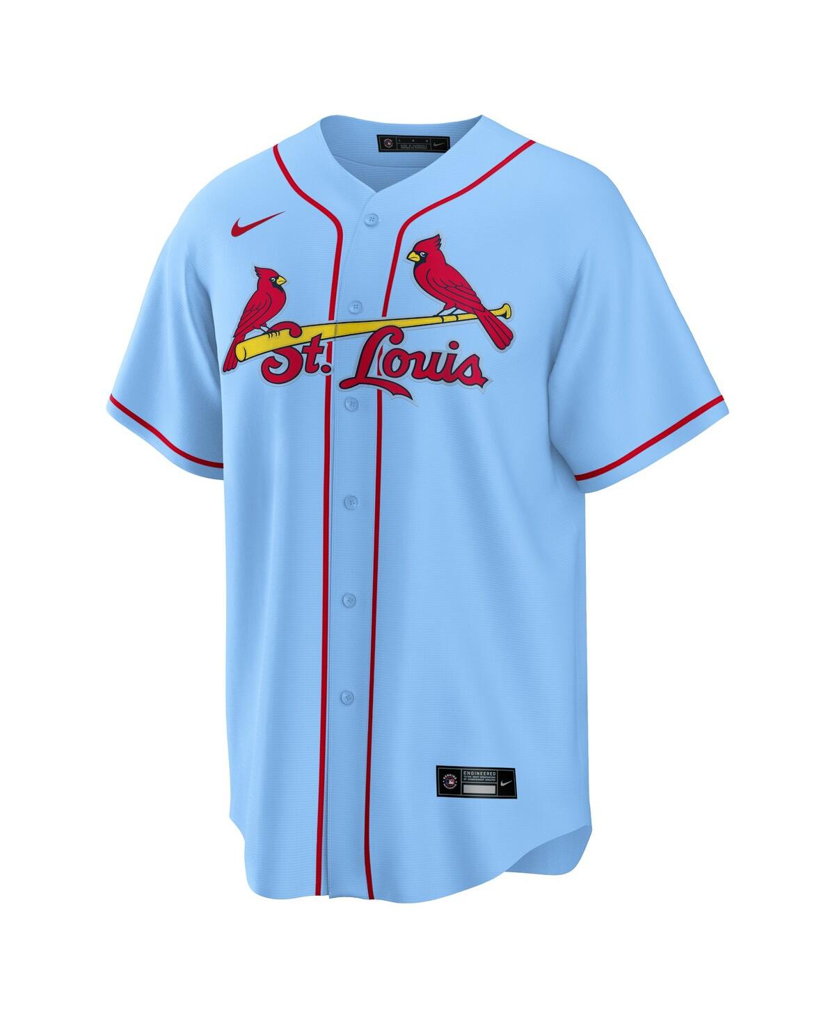 Nike Men's Nolan ArenadoSt. Louis Cardinals 2024 Alternate Replica Jersey - Light Blue