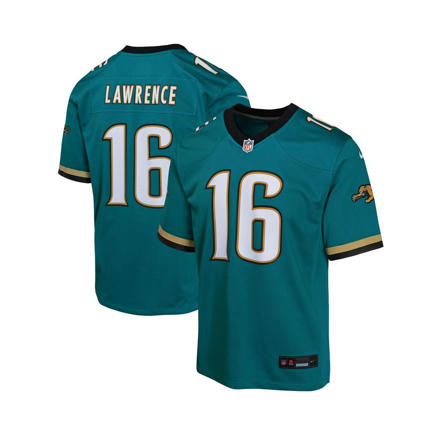 Big Boys and Girls Trevor Lawrence Jacksonville Jaguars Prowler Throwback Player Game Jersey