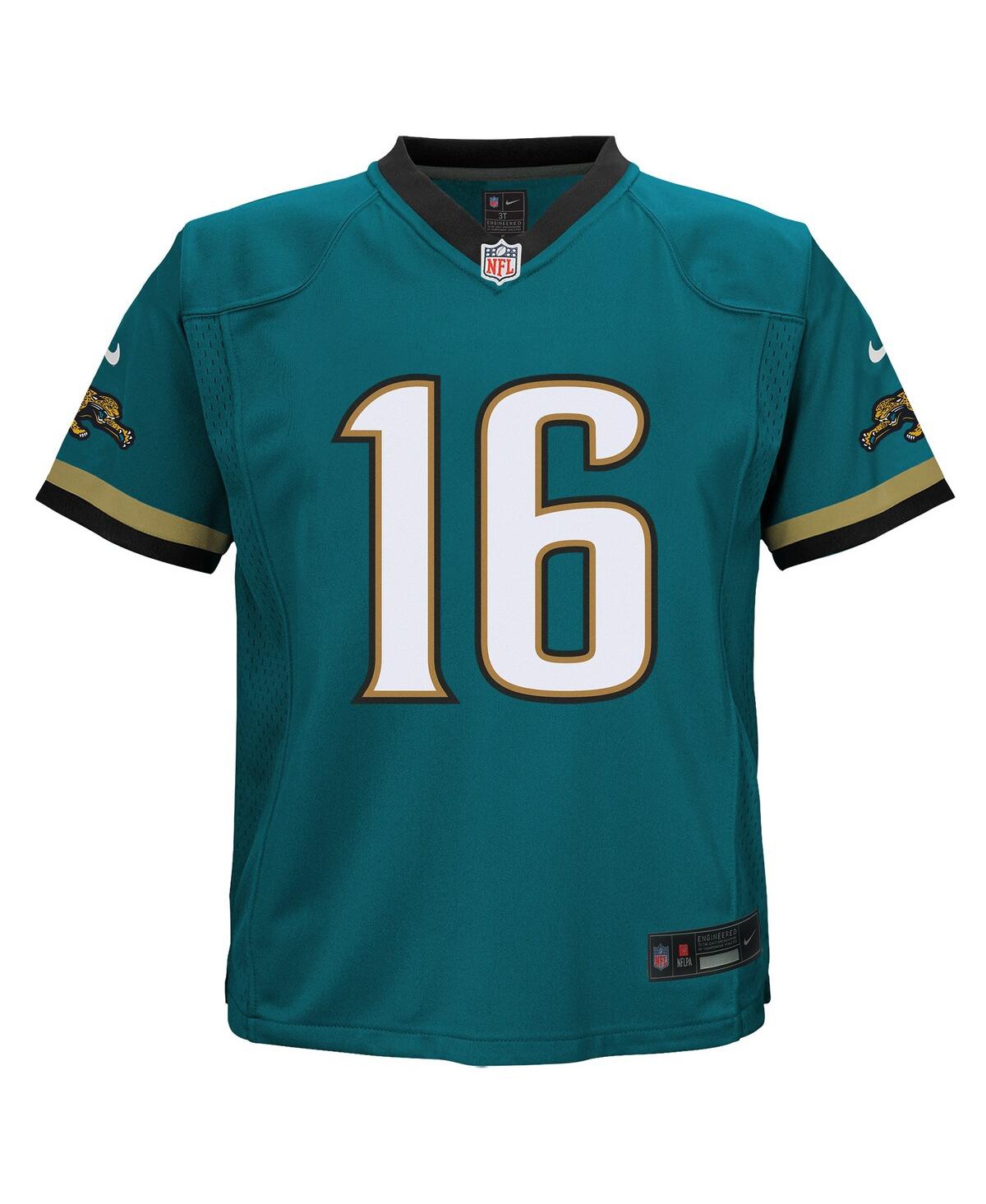 Nike Preschool Trevor LawrenceJacksonville Jaguars Prowler Throwback Player Game Jersey - Teal