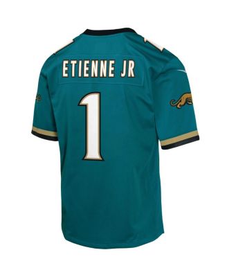 Big Boys and Girls Travis Etienne Teal Jacksonville Jaguars Prowler Throwback Player Game Jersey
