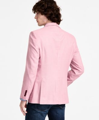 Men Modern-Fit Active Stretch Structure Weave Sport Coat  