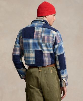 Polo Ralph Lauren Men's Classic-Fit Indigo Patchwork Work