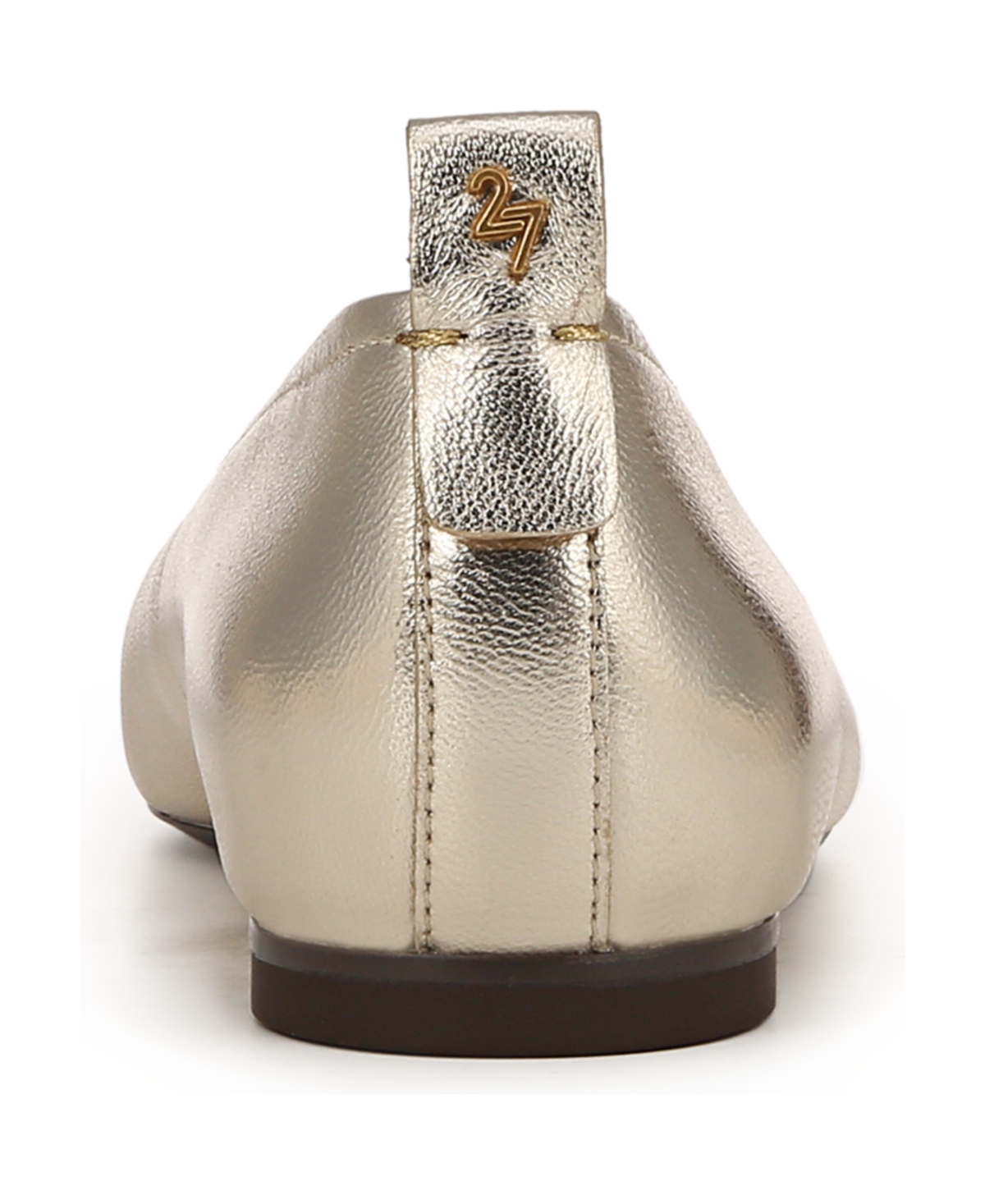 Naturalizer Carla Ballet Flats In Champagne Leather