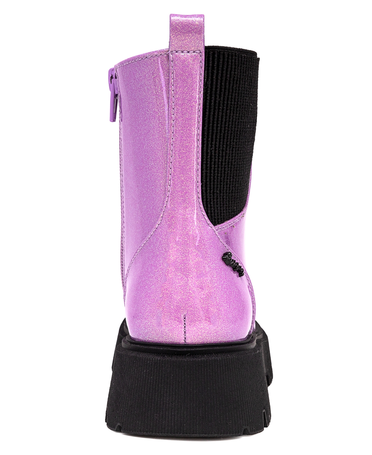 Sugar Little And Big Girls Jazzy Combat Boot In Orchid