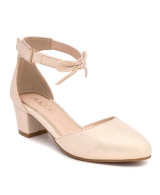 Little And Big Girls Cree Closed Toe Dress Heel