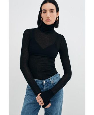 Women's Eloise Sheer Turtleneck