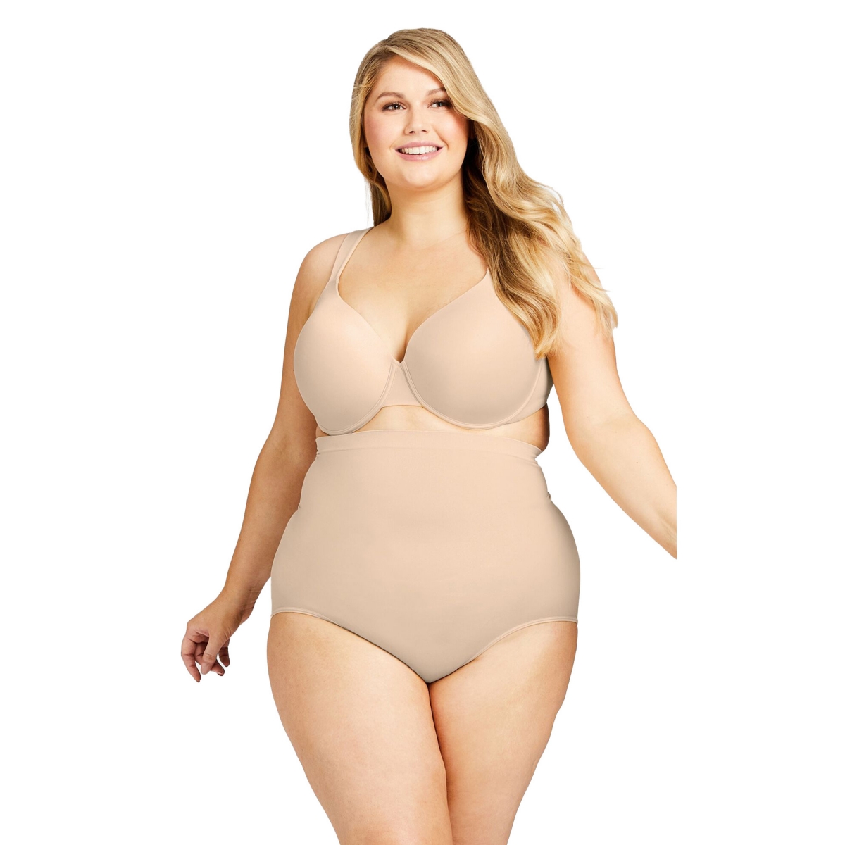 Avenue Plus Size Hi Waist Shaper Brief