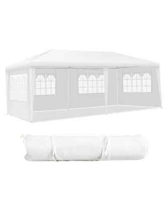 10 x 20 Feet Outdoor Party Wedding Canopy Tent with Removable Walls and Carry Bag