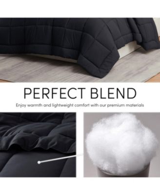 Premium Quilted All Season Goose Down Alternative Comforter with Corner Tabs - Cal King 102"X96"