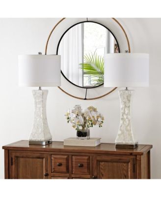 Shelley Table Lamp Set Of 2 W/ USB Port