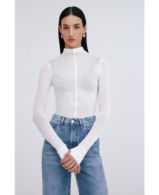 Women's Alicia Sheer Turtleneck