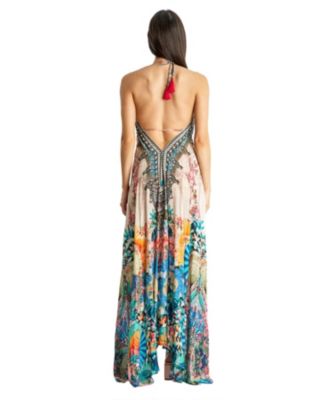 Women's Maxi Halterneck Dress