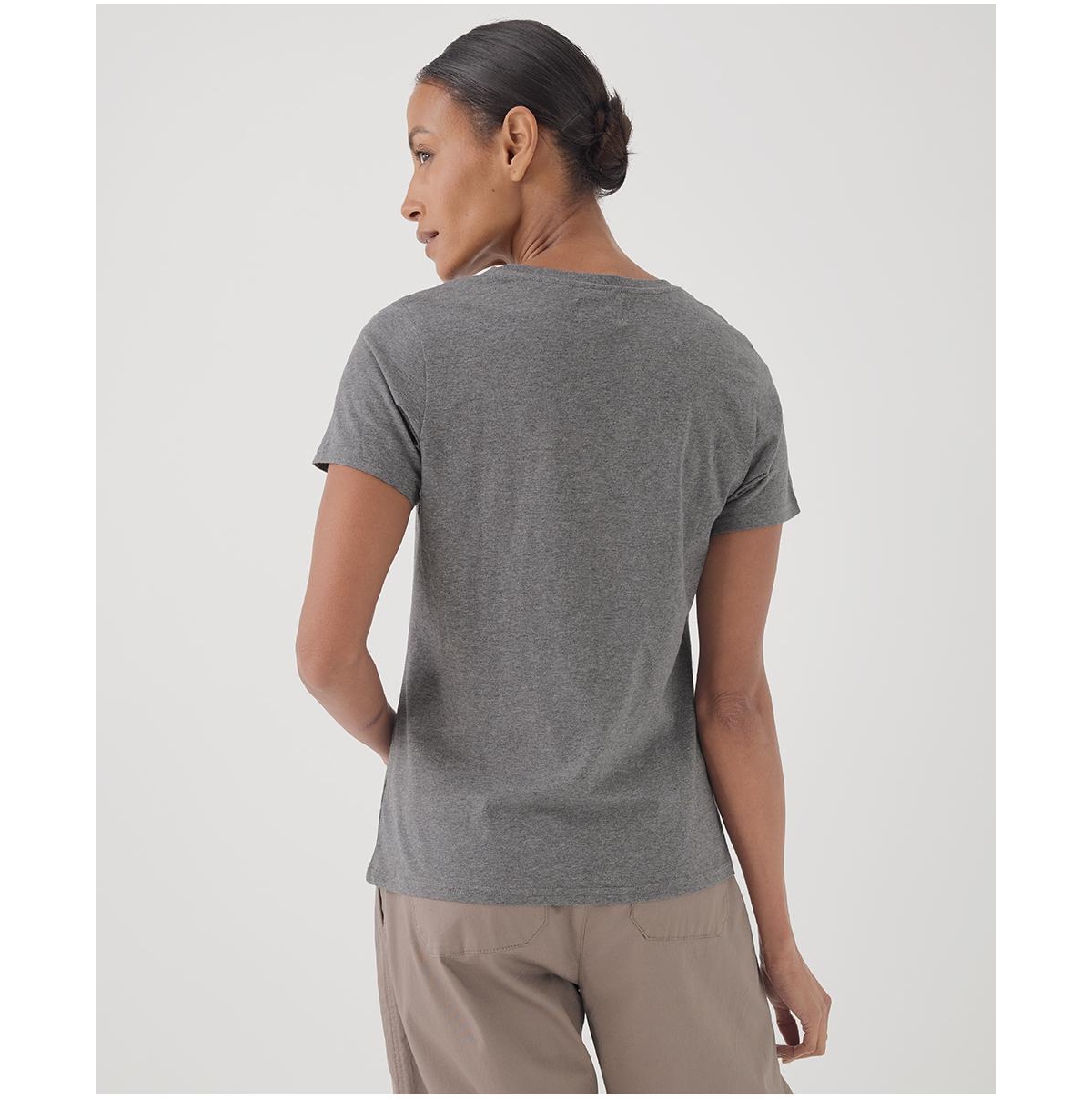 Pact Women's Organic Cotton Softspun Crew Neck Tee