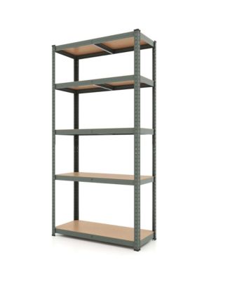 5 Tier Adjustable Garage Shelving Unit with 2000 lbs Max Load for Warehouse