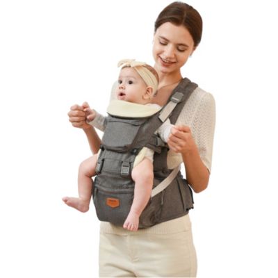 3-in-1 Ergonomic Hip Seat Baby Carrier for Newborns to Toddlers