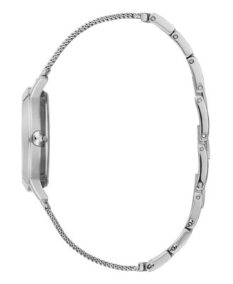 Women's Analog Silver Tone Steel Watch, 30mm