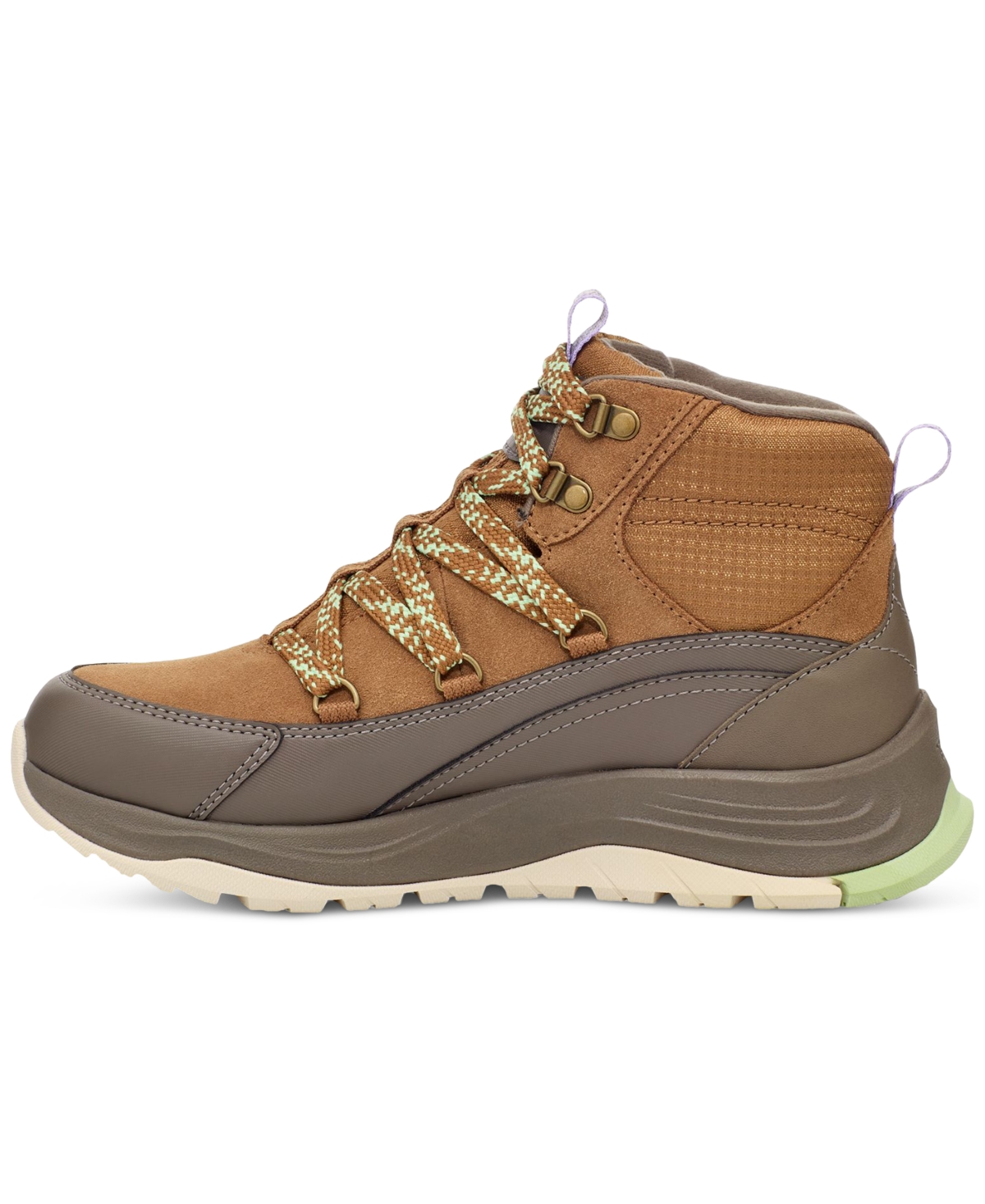Teva Women's Auroris Sneaker-style Ankle Booties In Feather Grey,acorn