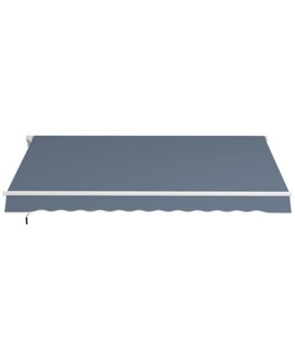12' x 10' Retractable Awning Patio Awnings Sun Shade Shelter