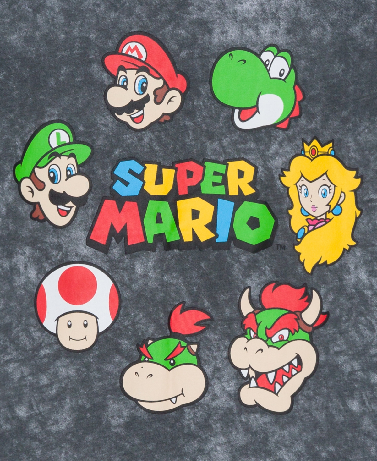 Mario Bros Toddler and Little Boys Short Sleeve Graphic T-shirt