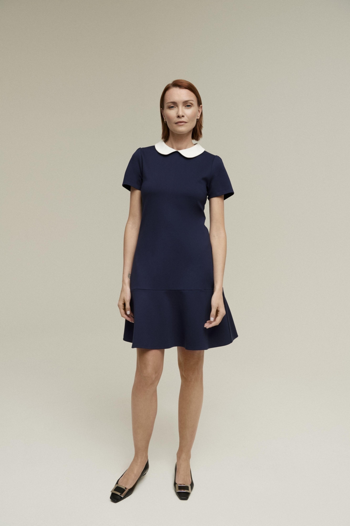 Isaac Mizrahi Women's Schoolgirl Dress Ponte