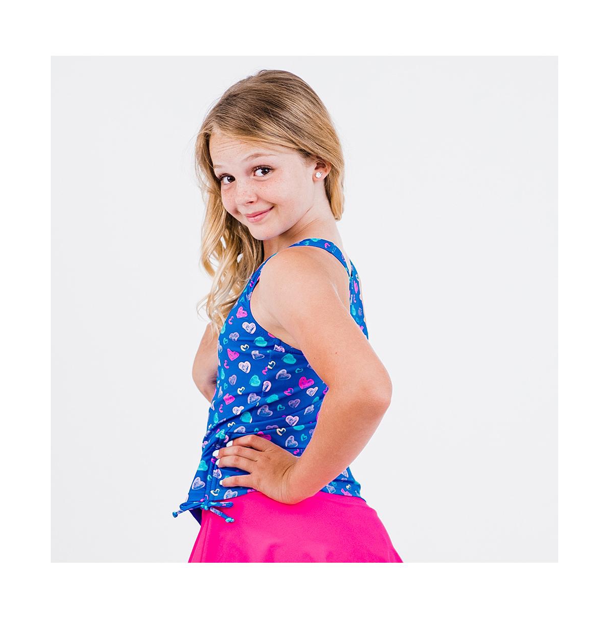 Calypsa Big Girls Abby Swim Top Toddler/Child