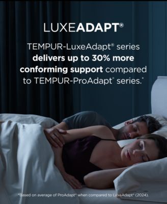 LuxeAdapt 2.0 13" Medium Hybrid Mattress Set - King