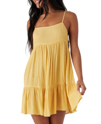 O'Neill - Juniors' Rilee Sleeveless Tiered Dress Cover-Up