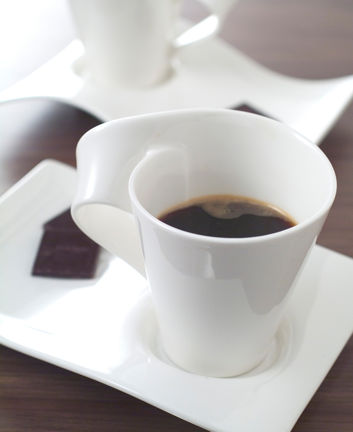 Villeroy & Boch New Wave Caffe Set of 2 Espresso Cups and Saucers