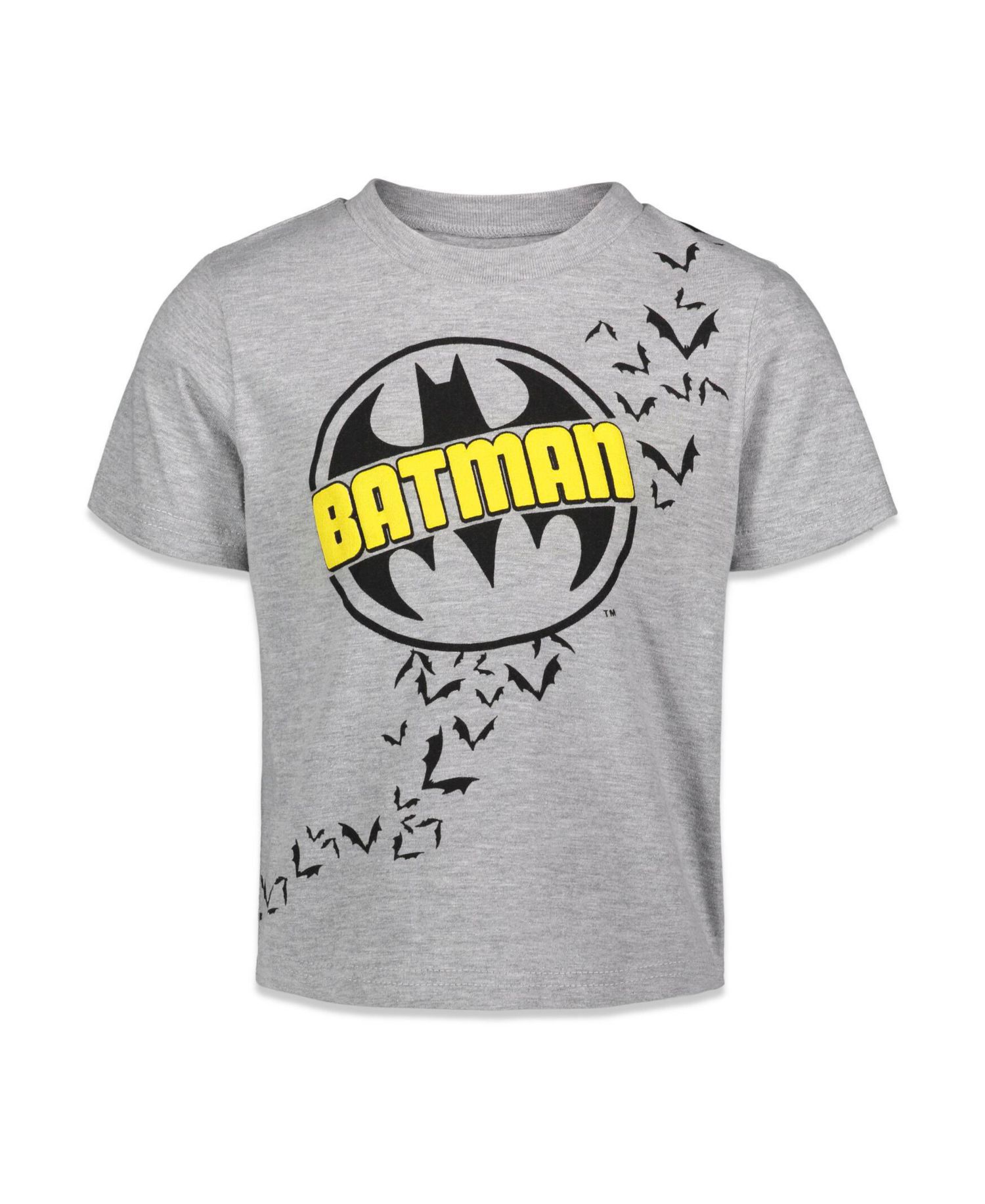Toddler Boys Justice League Batman Joker Riddler 3 Pack Graphic Short Sleeve T-Shirt Toddler|Child