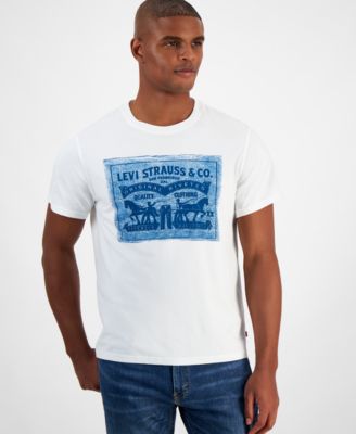 Levi's - Men's Relaxed-Fit Archival Two Horsepower Logo Graphic T-Shirt