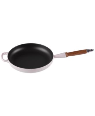 Enameled Cast Iron Alpine Wood Handle 2.25-Qt. Fry Pan