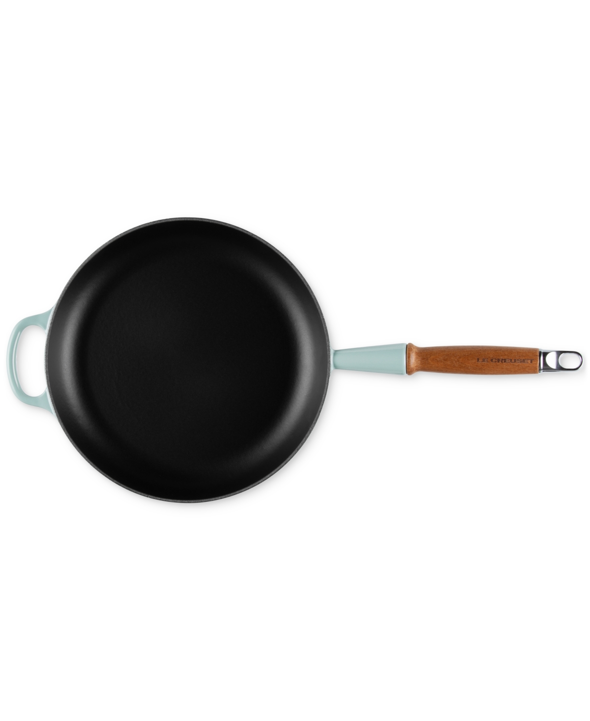 Le Creuset Enameled Cast Iron Alpine Wood Handle 2.25-qt. Fry Pan In Shallot