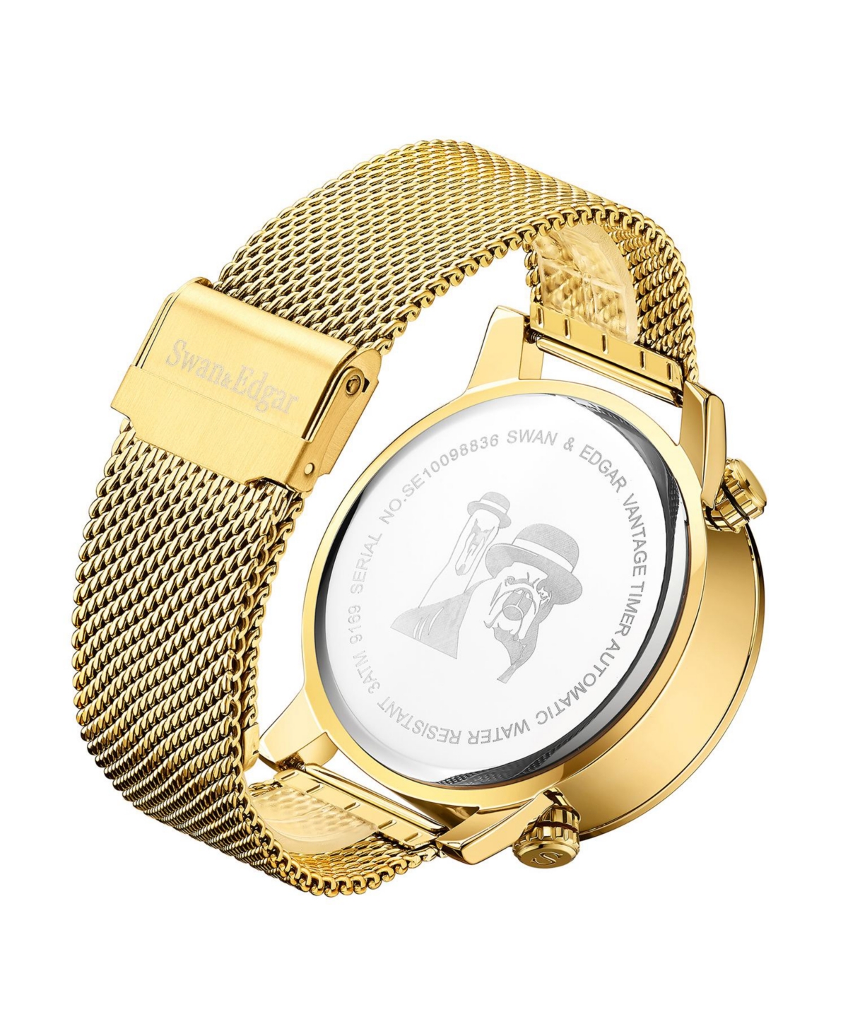 Swan and Edgar SE1652 Swan & Edgar Hand Assembled Vantage Timer Automatic- White