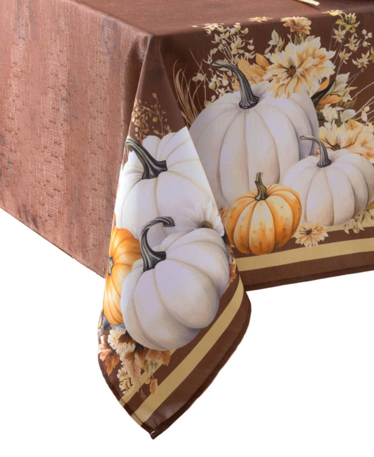 Elrene Wheatland Harvest Fall Rectangle Tablecloth, 60" X 84" In Multi