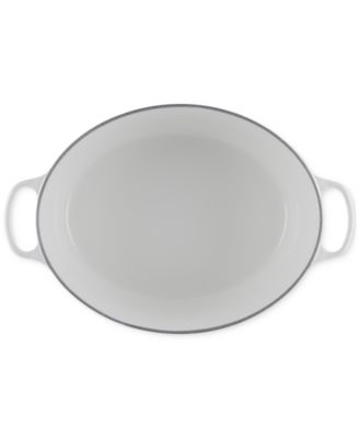 15.5 Quart Enameled Cast Iron Oval Dutch Oven