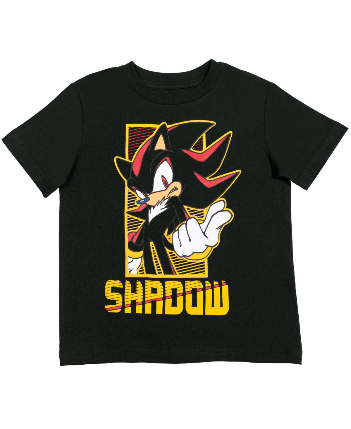 Sega Toddler Boys Tails Sonic The Hedgehog Knuckles Shadow 3 Pack Graphic T-Shirts to